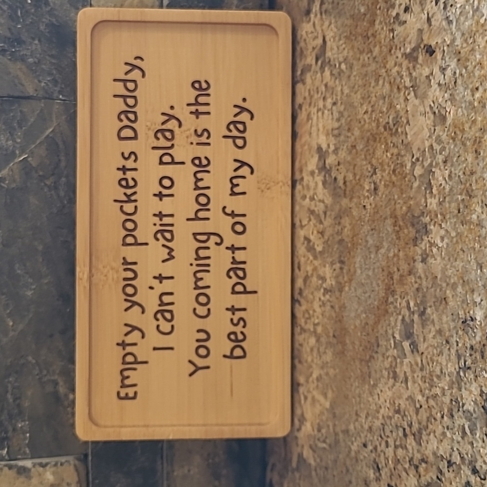 Fathers Day .. Trinket Tray ...‎ - Picture 3 of 4